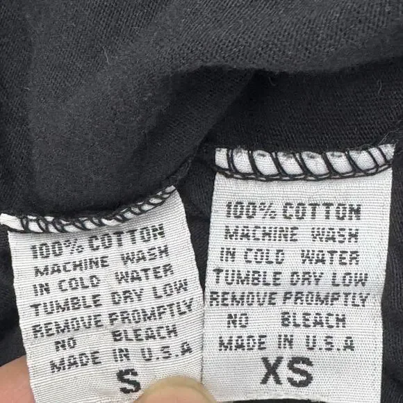 Bundle OAK Side Pleat Box Maxi Dress & Tube Tee Black Cotton XS/S Basic Neutral - Picture 10 of 12